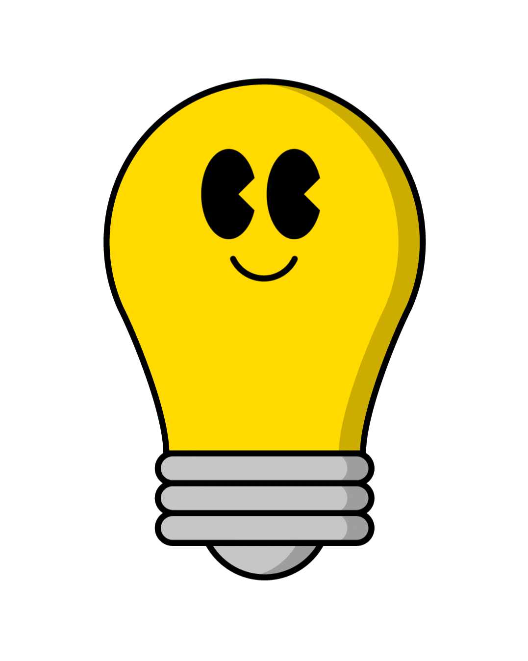 a winking bulb
